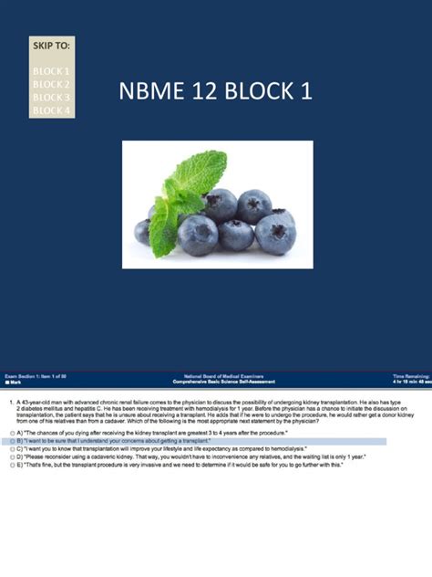 Nbme 12 Answer Key Kindle Editon