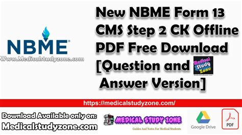 Nbme Form 13 Answer Key Kindle Editon