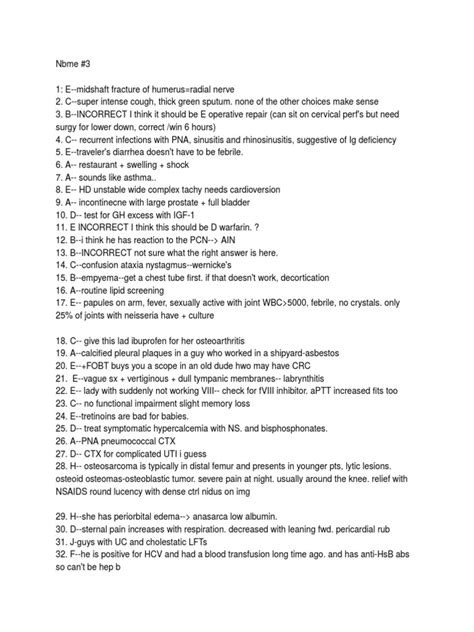 Nbme Step 3 Answer Key PDF