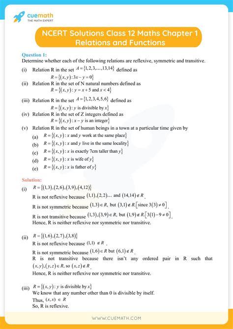 Ncert Solution Mathmatics Kindle Editon