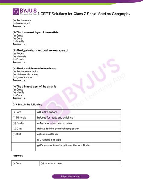 Ncert Solutions Class 7 Geography Chapter Reader