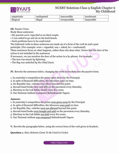 Ncert Solutions Of Class 9 English Epub