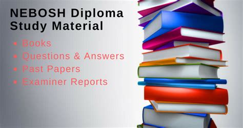 Nebosh International Diploma Study Material Ebook Epub