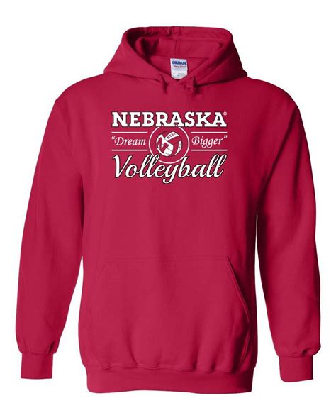 Nebraska Volleyball Sweatshirt: Live Your Husker Spirit