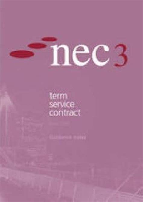 Nec3 Term Service Contract June 2005 Ebook PDF