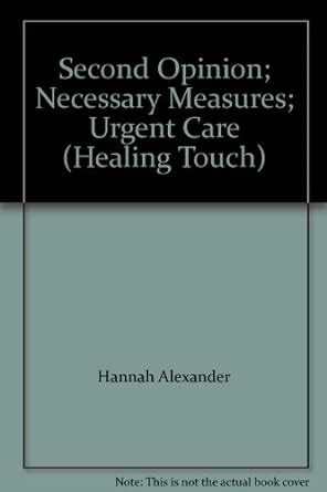 Necessary Measures Healing Touch Series 2 Epub