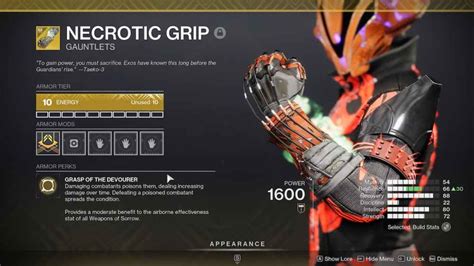 Necrotic Grip: The Ultimate Void Warlock Exotic in Destiny 2