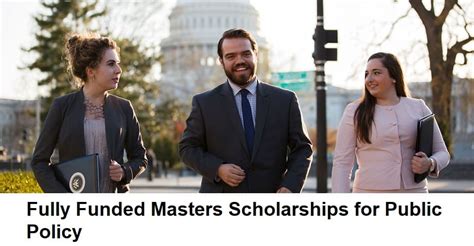 Need for Public Policy Scholarships