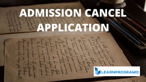 Need to Ditch Your Admission? Here's How to Ace Your Admission Cancel Application (Without the Hassle)