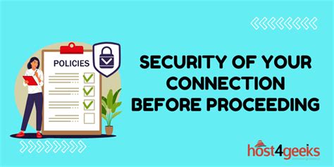 Needs to Review the Security of Your Connection Before Proceeding