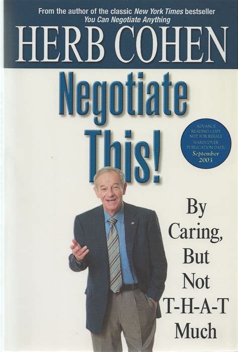 Negotiate This! By Caring, But Not T-H-A-T Much Reader