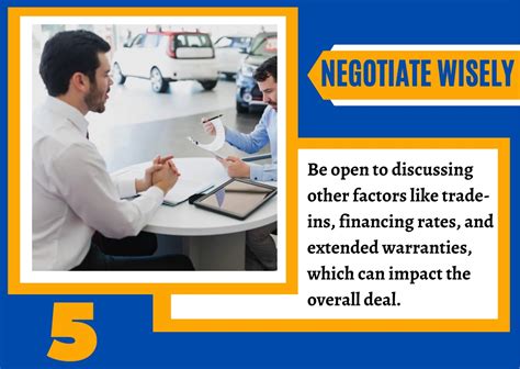 Negotiate wisely: