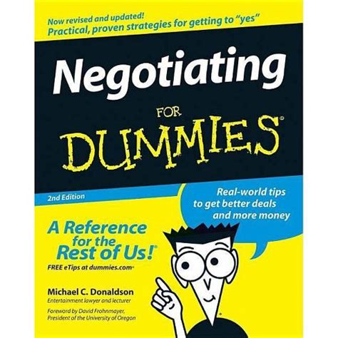 Negotiating For Dummies 2nd Edition Doc