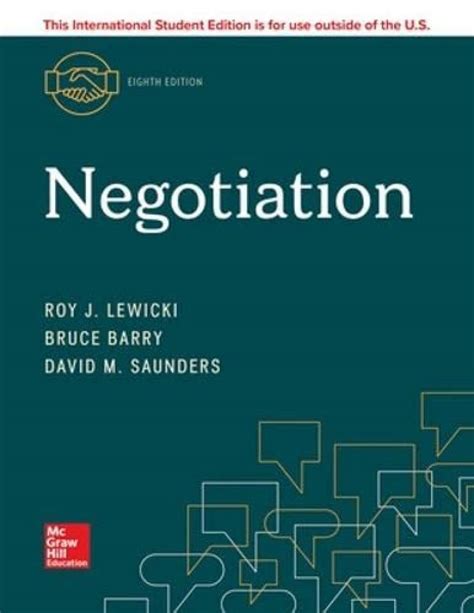 Negotiation lewicki saunders barry Ebook Kindle Editon