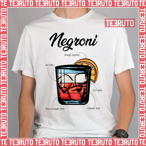 Negroni T-Shirt: The Perfect Way to Show Your Love for the Classic Cocktail