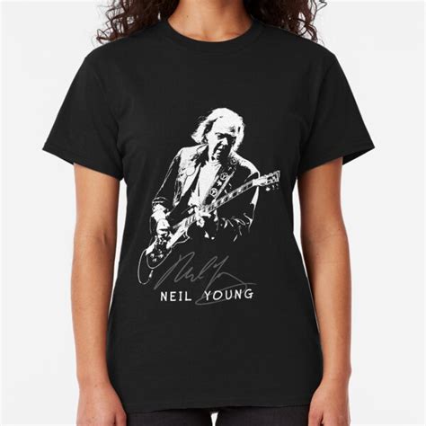 Neil Young T-Shirts: A Vintage Journey Through Music History