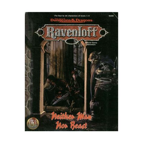 Neither Man Nor Beast Ravenloft Adventure Reader