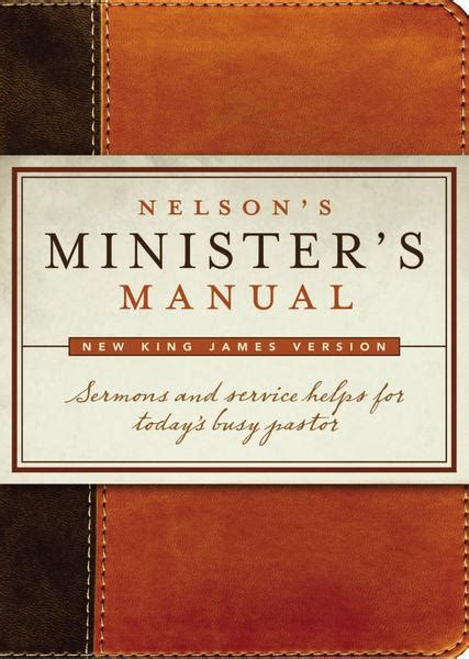 Nelson's Minister's Manual NKJV: B PDF