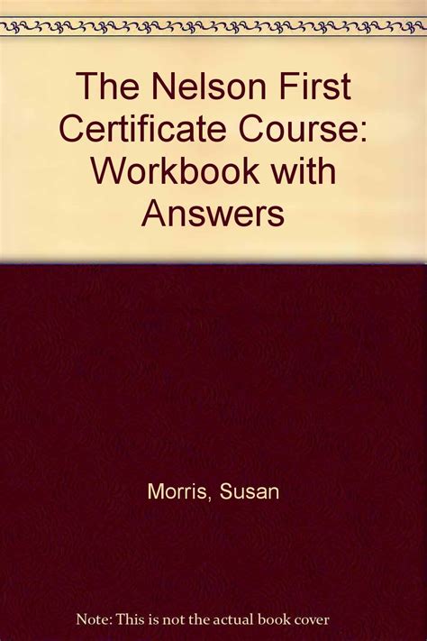 Nelson First Certificate With Answers Kindle Editon