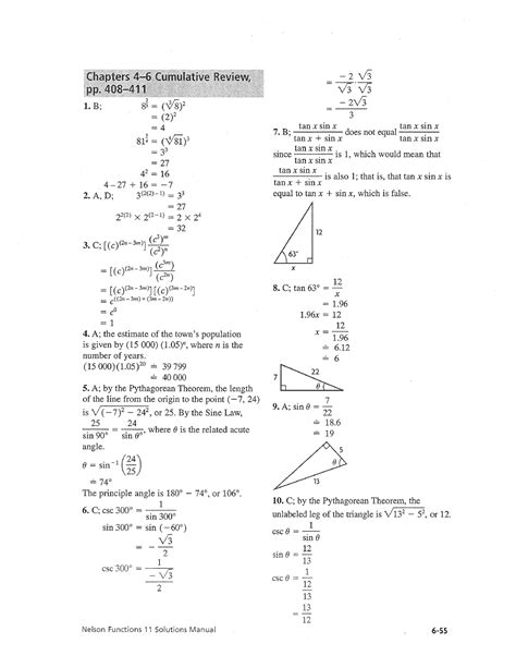 Nelson Functions 11 Solutions Chapter 7 PDF