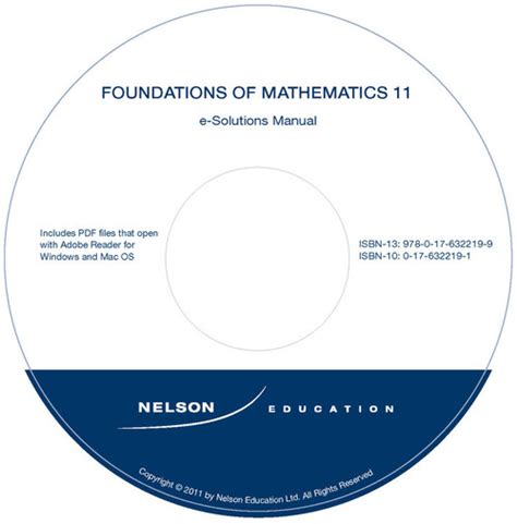 Nelson Mathematics 11 Solutions Manual Doc