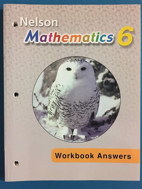 Nelson Mathematics 6 Workbook Answers Kindle Editon