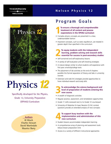 Nelson Physics 12 Solutions Epub