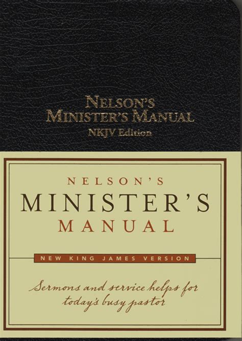 Nelsons Ministers Manual, NKJV Edition Ebook PDF