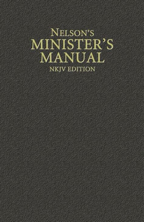 Nelsons Ministers Manual, NKJV Edition Ebook PDF