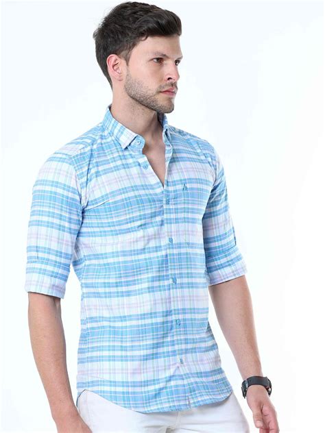 Neon Blue Shirt: A Statement Piece for the Bold and Daring