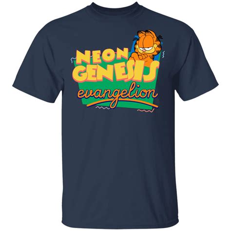 Neon Genesis Evangelion Garfield Shirt: A Cosmic Mashup for Anime and Comic Fans