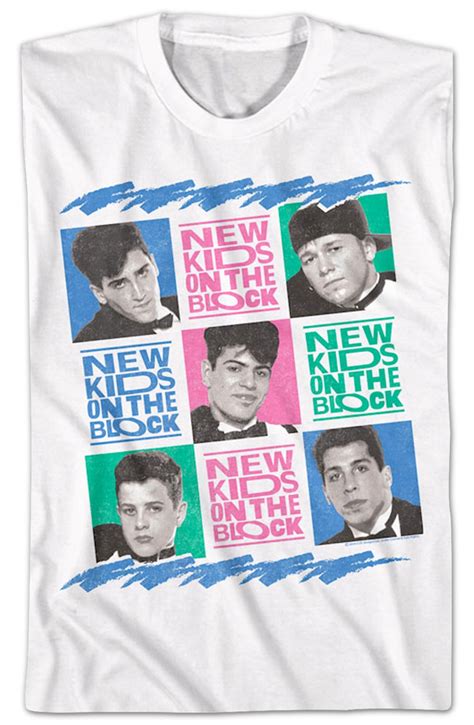 Neon New Kids on the Block Shirts: A Retro Resurgence