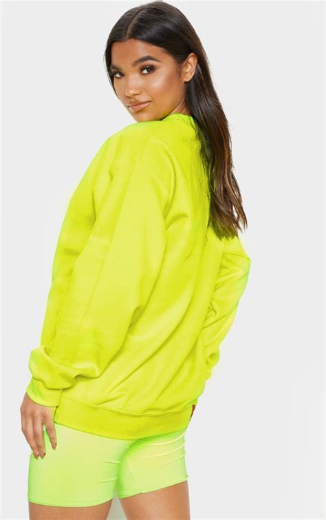 Neon Yellow Sweatshirt: A Radiating Statement of Style and Empowerment