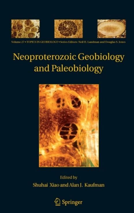 Neoproterozoic Geobiology and Paleobiology 1st Edition Doc