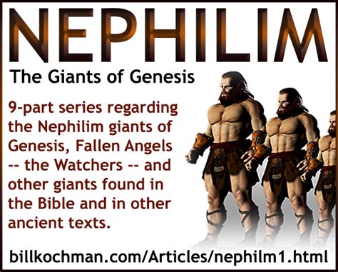 Nephilim: The Giants of Genesis