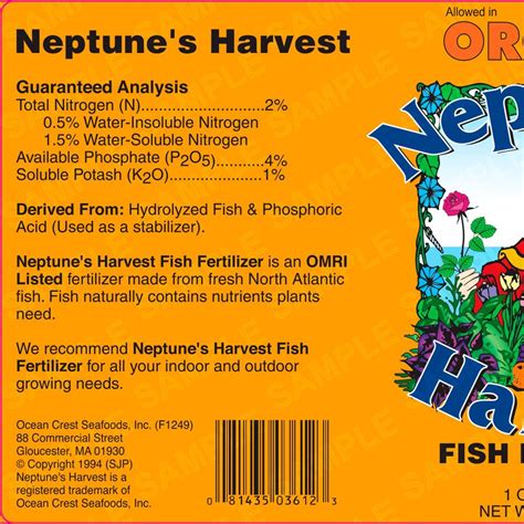 Neptune Fish Fertilizer: An Introduction