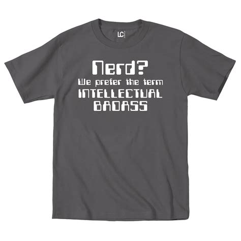 Nerd T-Shirts: Expressing Intellectualism with Humor