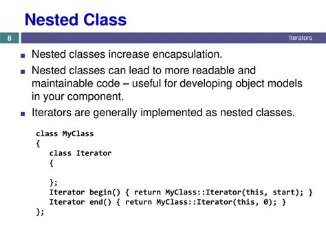 Nested Classes in C++: Unleashing the Power of Encapsulation