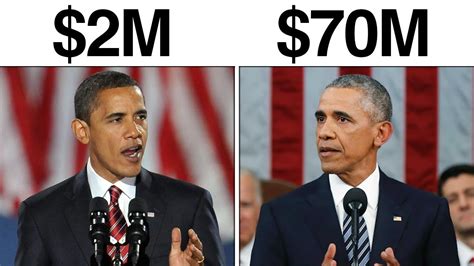 Net worth before presidency: