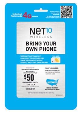 Net10 MICRO Card iPhone Unlimited PDF