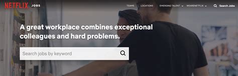 Netflix Career Page