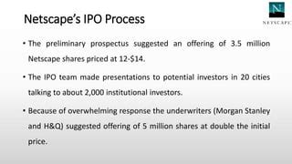 Netscape Ipo Case Study Solution Epub