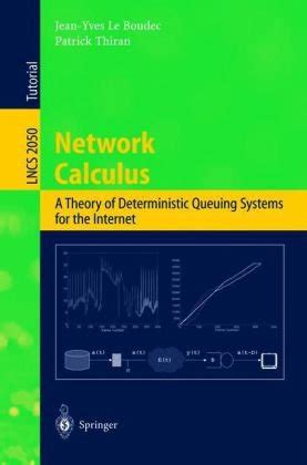 Network Calculus A Theory of Deterministic Queuing Systems for the Internet 1st Edition PDF