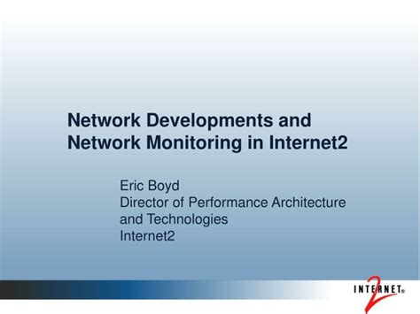 Network Developments