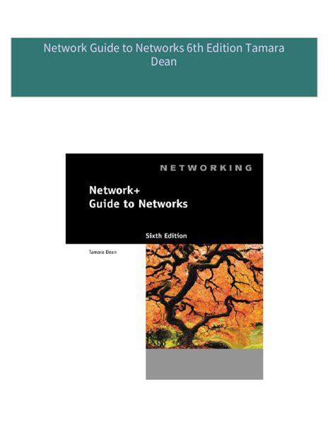 Network Guide To Networks 6th Edition Answers PDF