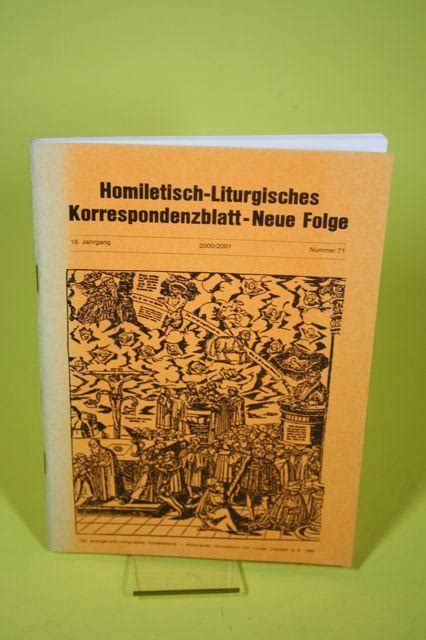 Neue Homiletisch-Kritische Bl Tter... Doc