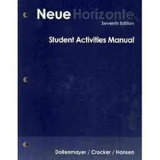 Neue Horizonte 7th Edition Answer Key Ebook Doc