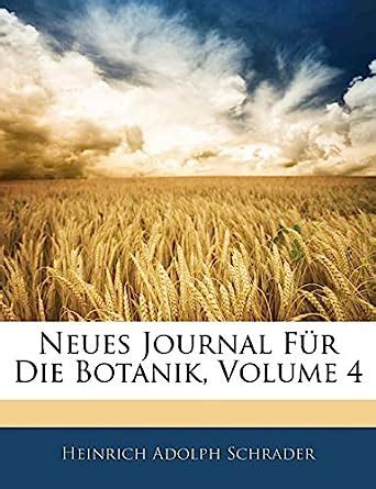 Neues Journal fÃƒÂ¼r die Botanik. Doc