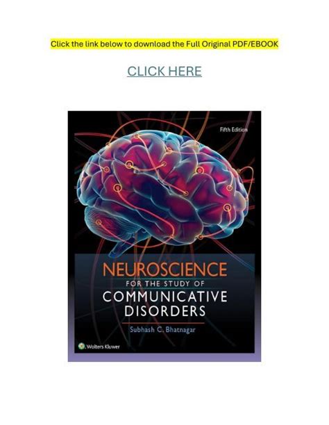 Neuroscience.for.the.Study.of.Communicative.Disorders Kindle Editon