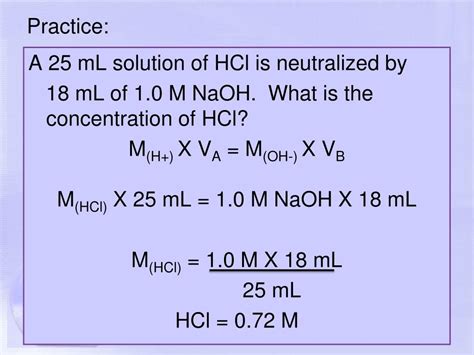 Neutralization Equations Titration Calculations Answers Kindle Editon